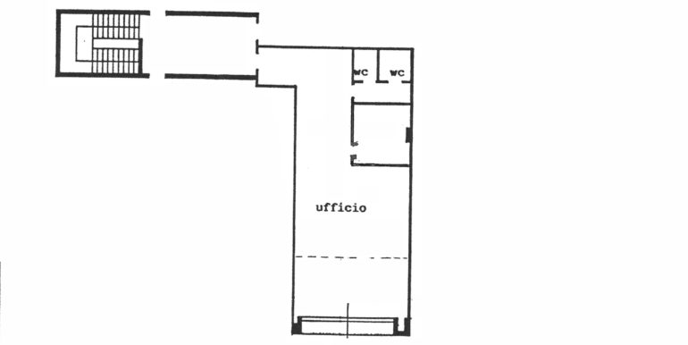 Ufficio non arredato di 112mq a Udine Nord