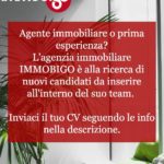 AGENTE IMMOBILIARE ANCHE PRIMA ESPERIENZA PER APERTURA NUOVA FILIALE