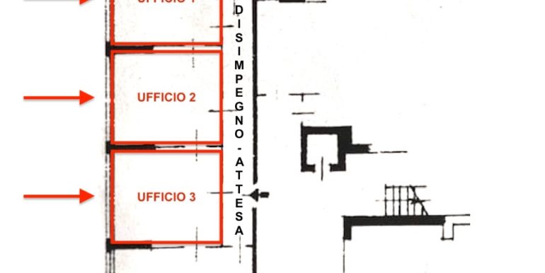 Ufficio in Coworking in centro