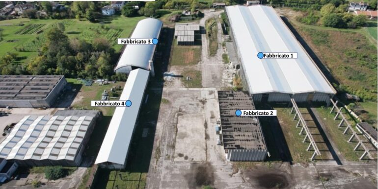 Capannone industriale con carroponti