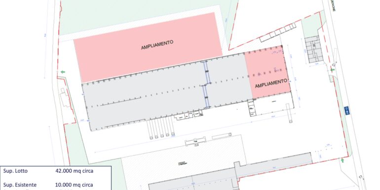 Capannone industriale con carroponti