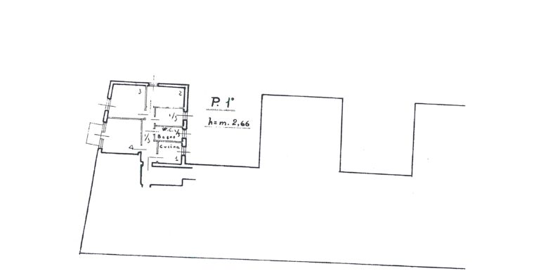 Stanza singola in appartamento arredato Via Alfieri