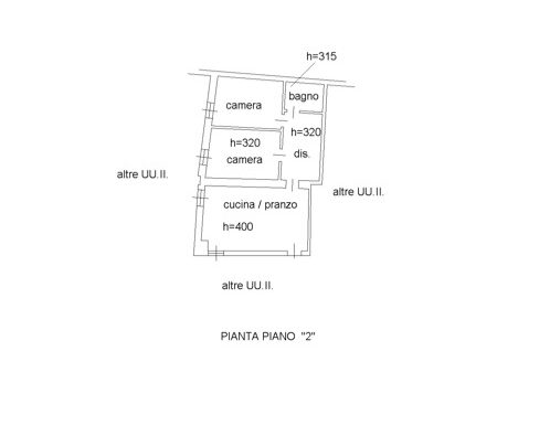 Appartamento bicamere ristrutturato in centro storico