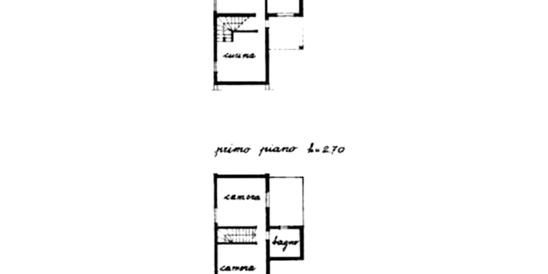 Bicamere duplex 125mq da ristrutturare