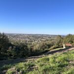 Terreno con vista panoramica immerso nei boschi