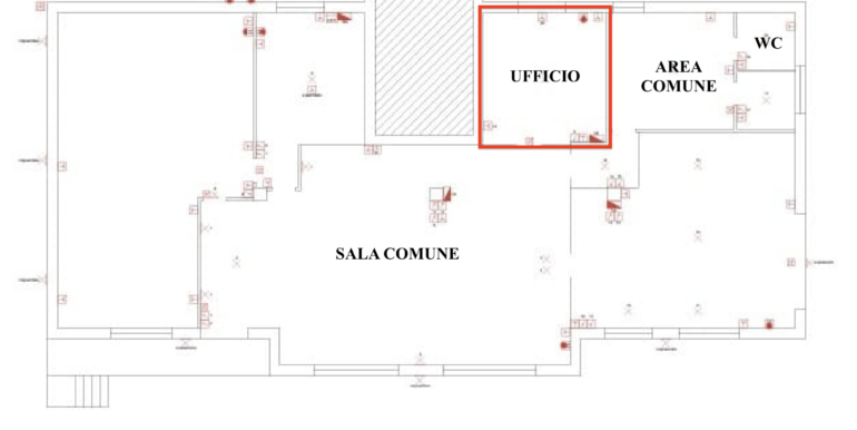 Ufficio in coworking con parcheggio