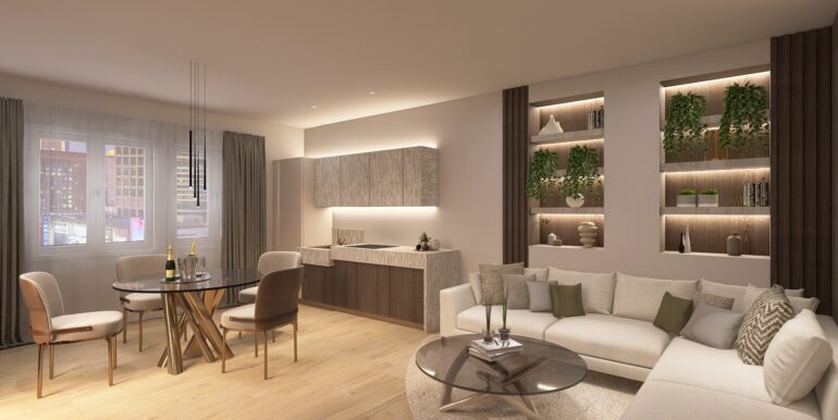 Bicamere di pregio ristrutturato in Via Cavour