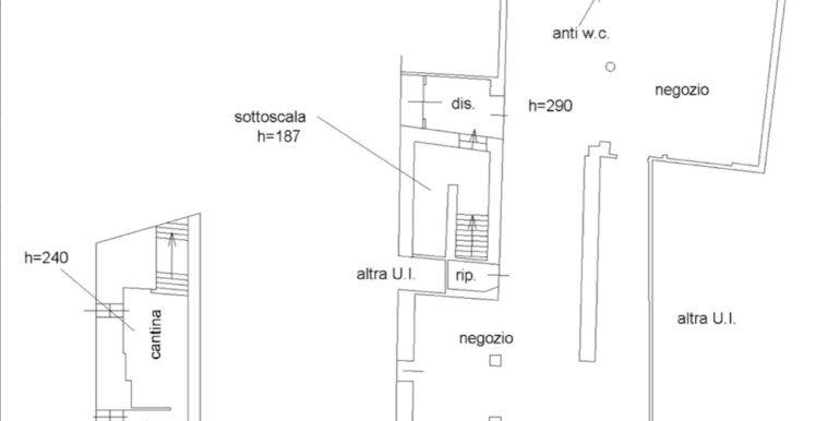 Locale commerciale nei pressi del Duomo di Udine