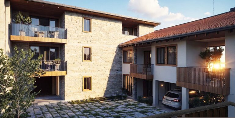 Stabile terra–cielo con progetto già sviluppato