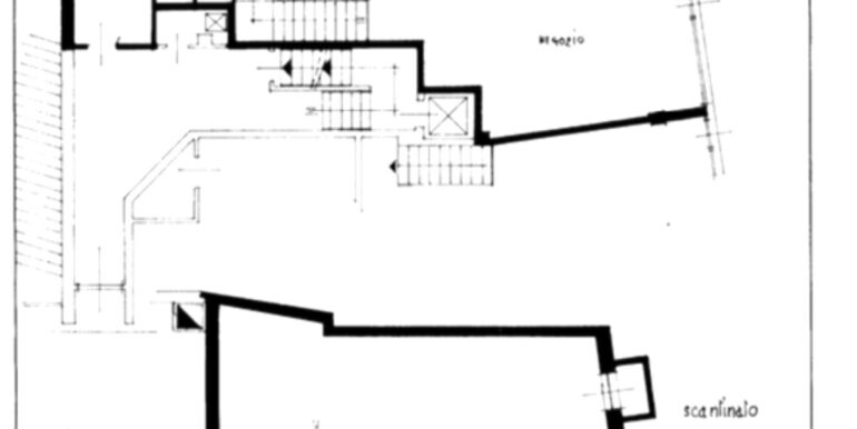 Negozio due vetrine con canna fumaria