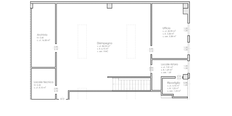 Ampio ufficio con parcheggio