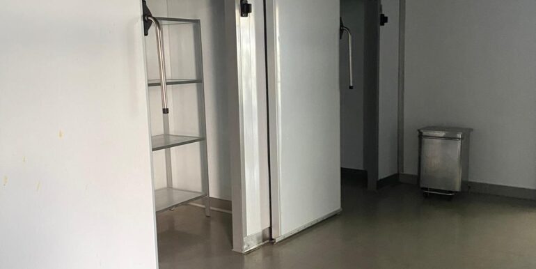 Capannone indipendente con celle frigo