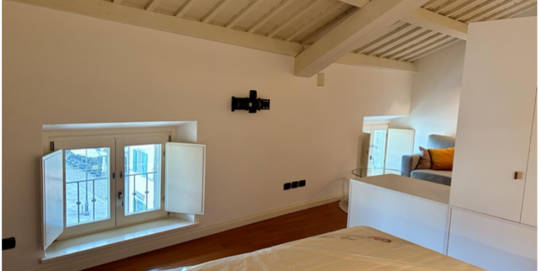 Appartamento di 50mq con travi a vista