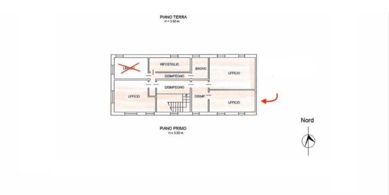 Ampio ufficio in Co-working a Udine