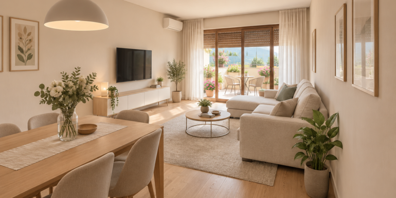 Appartamento bicamere con terrazzo