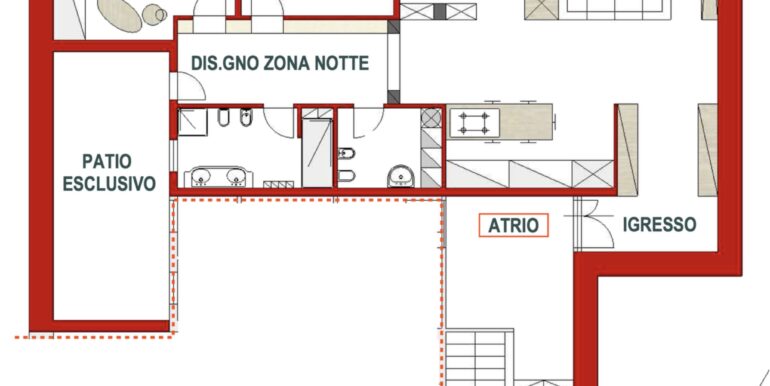 Appartamento ristrutturato con finiture a scelta